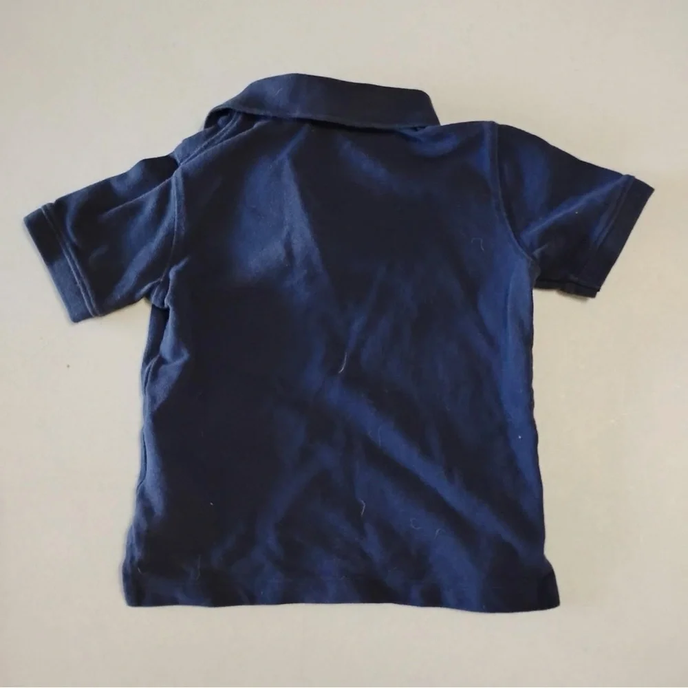 Baby Gap Navy Polo Shirt Toddler Size 2T Classic Preppy Collared Shirt